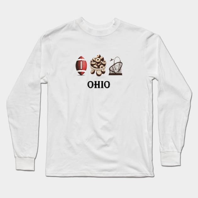 Ohio Essence Long Sleeve T-Shirt by Ohio ily